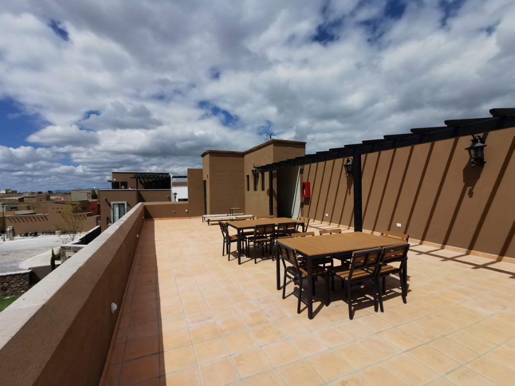 Common rest area inside Condominio Tierradentro